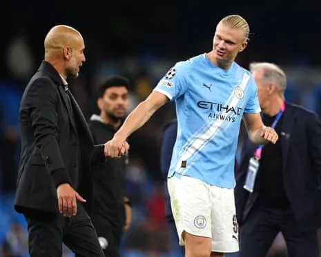 Haaland Enters Exclusive Champions League 50-Goal Club, Praised by Guardiola as Ronaldo and Lionel Messi's Equal