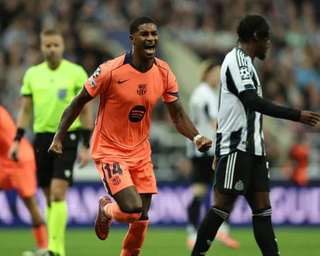 Rashford's Double Silences Newcastle's Celebrations and Seals Barcelona's Triumph