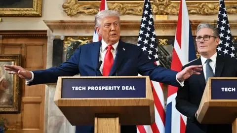 Donald Trump Proposes Starmer Could Employ Military to Control UK Boundaries