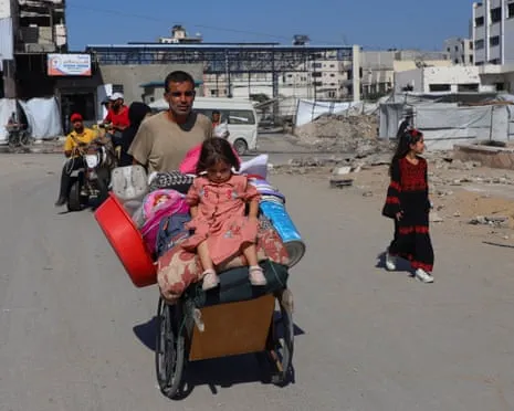 Running away from Death to Peril: Gaza Inhabitants Confront Dire Dilemma