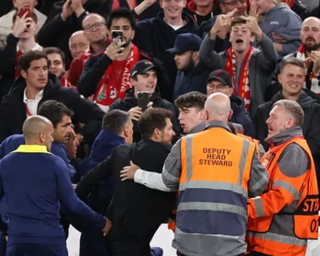 El Cholo, Anfield and Verbal Exchanges in the Stadium