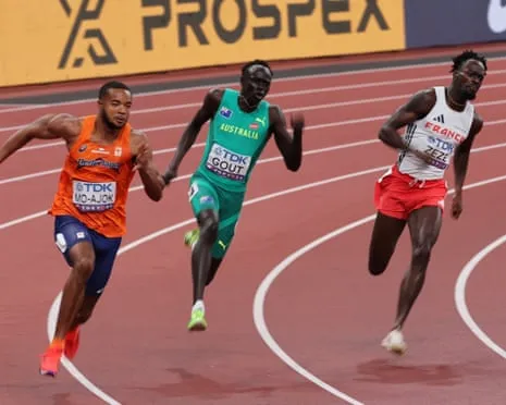 The Young Sprinter Eliminated Following Fourth-Position Finish in Semi-Finals